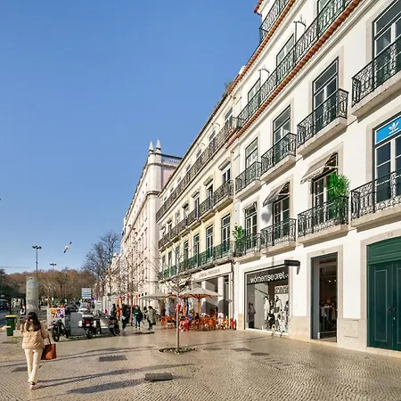 Apartamento Whome Restauradores Deluxe W/ Elevator&ac Perfect For Families&friends Lisboa