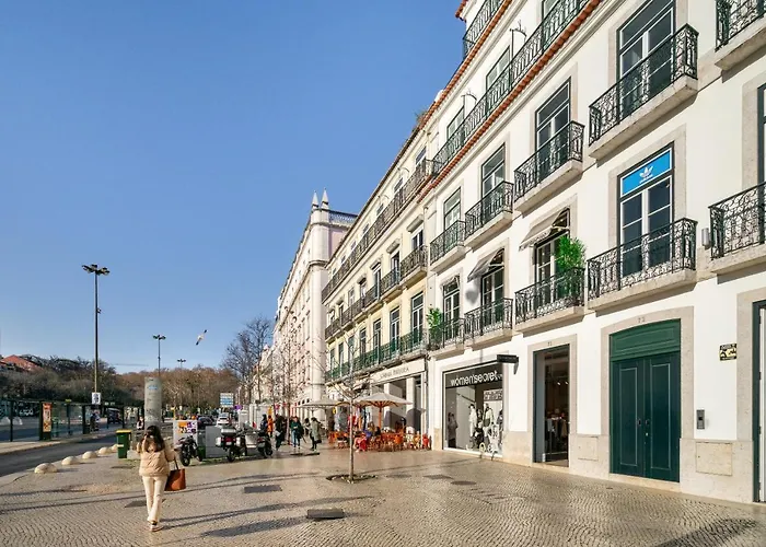Apartament Whome Restauradores Deluxe W/ Elevator & Ac Perfect For Families & Friends Lizbona